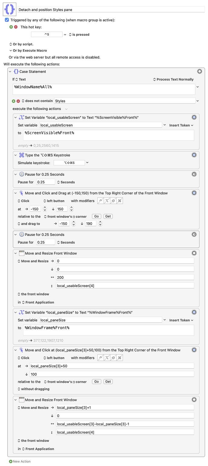 Keyboard Maestro Export
