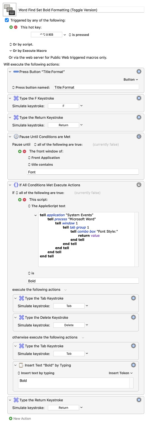 Word Find Set Bold Formatting (Toggle Version).kmmacros