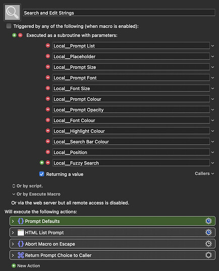 Keyboard Maestro Export
