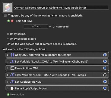 Keyboard Maestro Export
