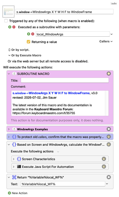 Keyboard Maestro Export