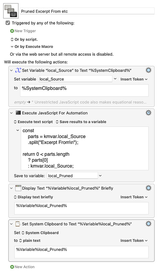 Keyboard Maestro Export