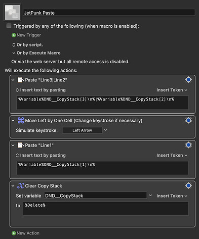 Keyboard Maestro Export