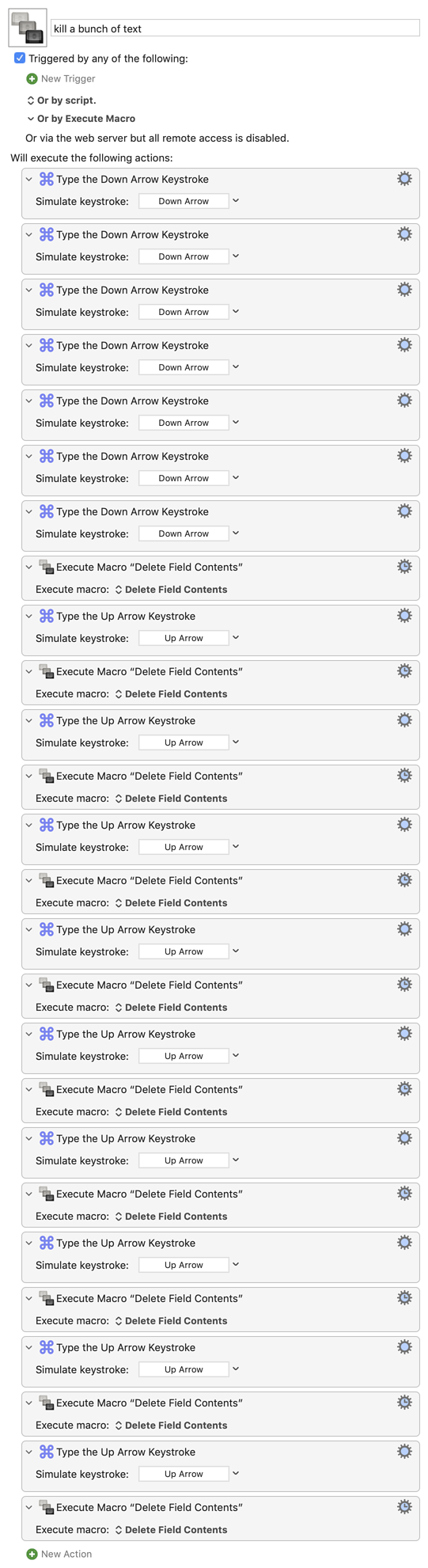 Keyboard Maestro Export