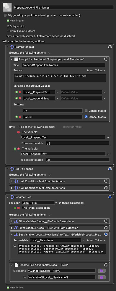 Keyboard Maestro Export