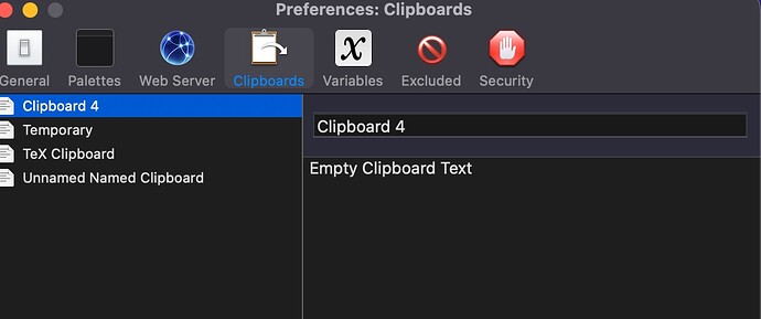 clipboards