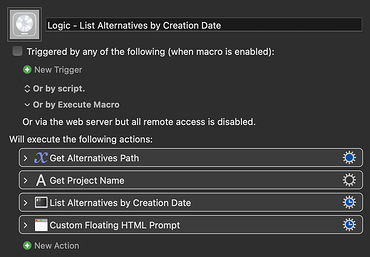 Keyboard Maestro Export