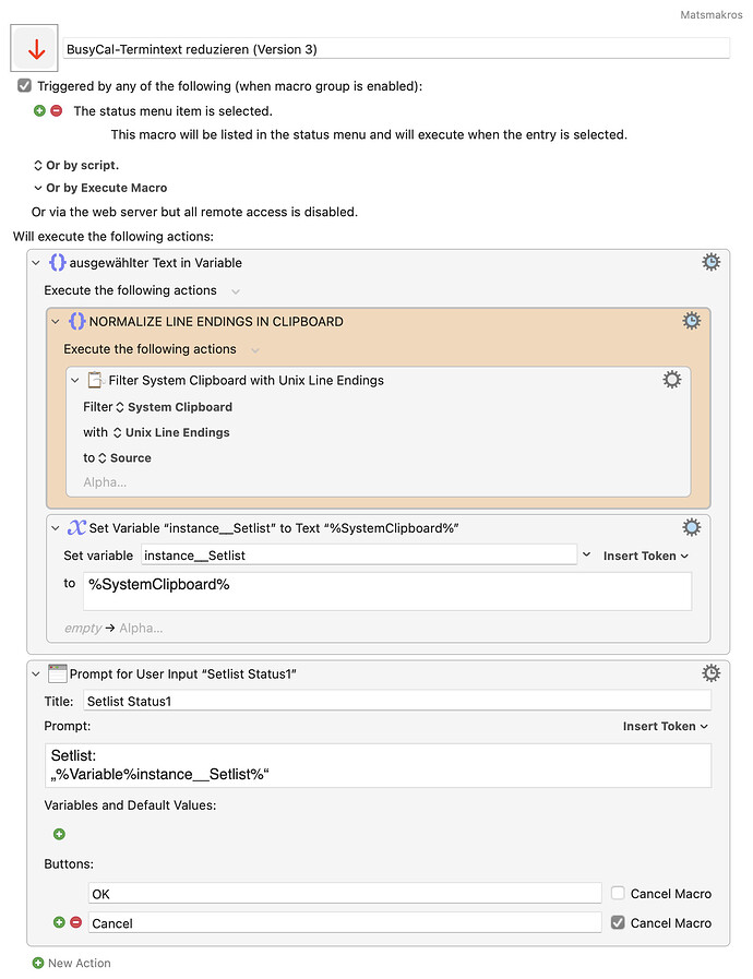 Keyboard Maestro Export