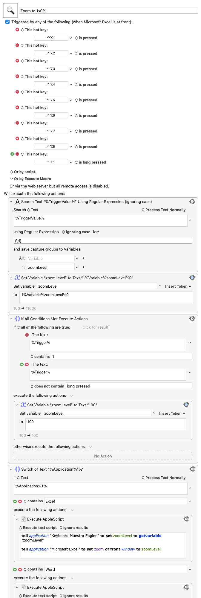 Keyboard Maestro Export