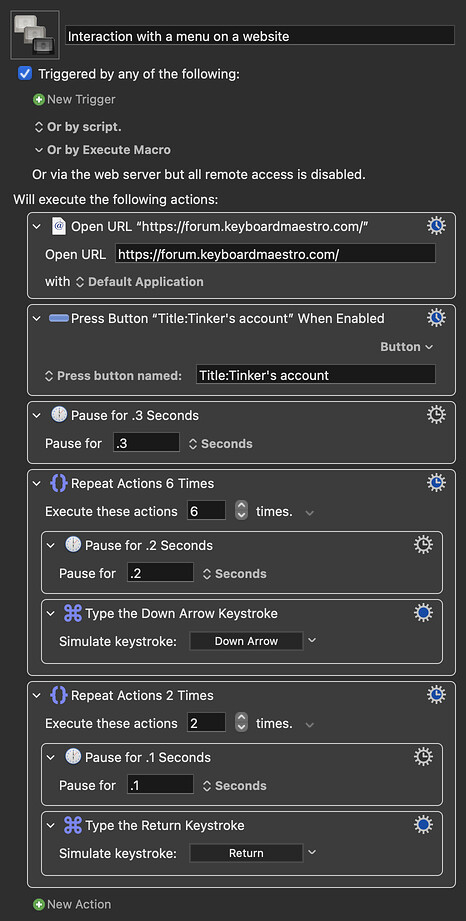 Keyboard Maestro Export