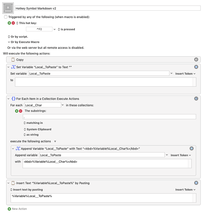 Keyboard Maestro Export