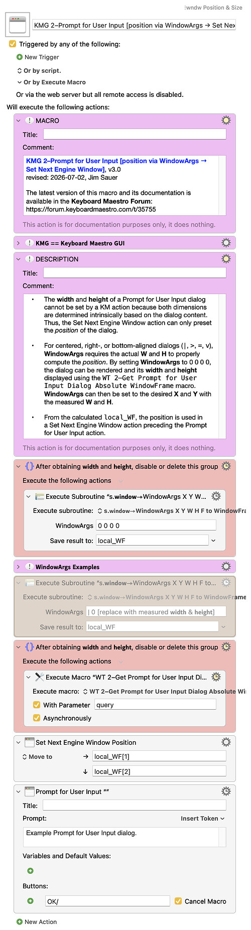 Keyboard Maestro Export