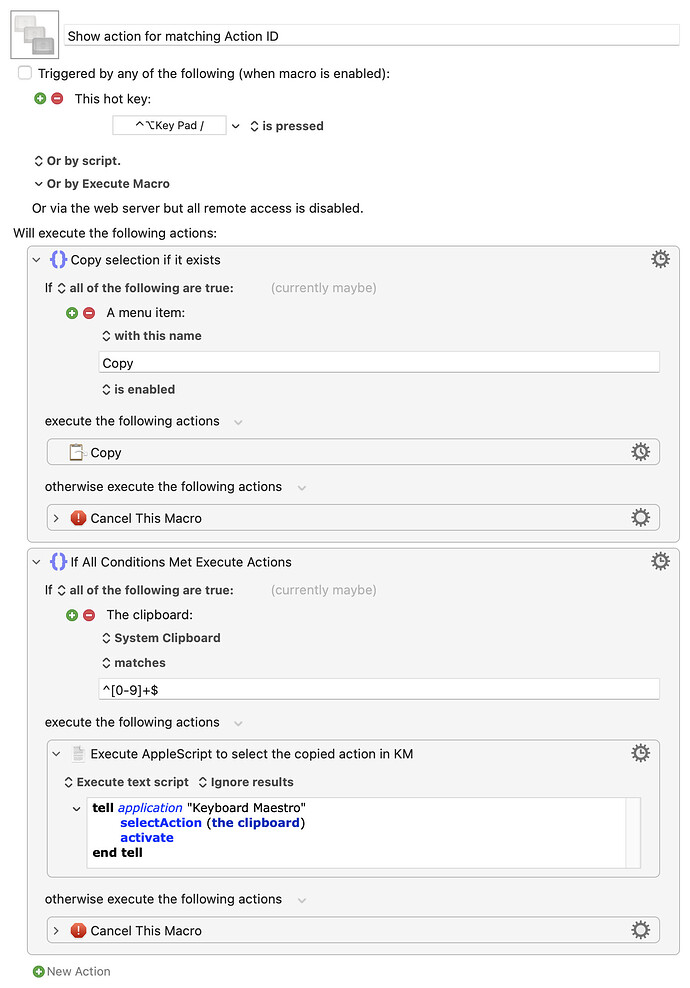 Keyboard Maestro Export