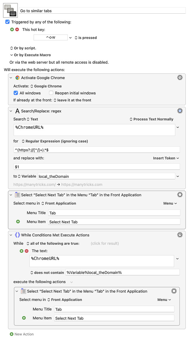 Keyboard Maestro Export