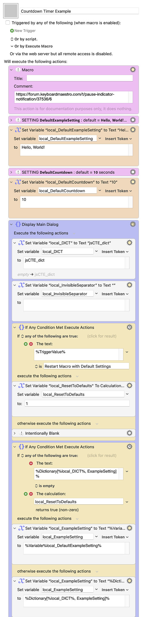 Keyboard Maestro Export