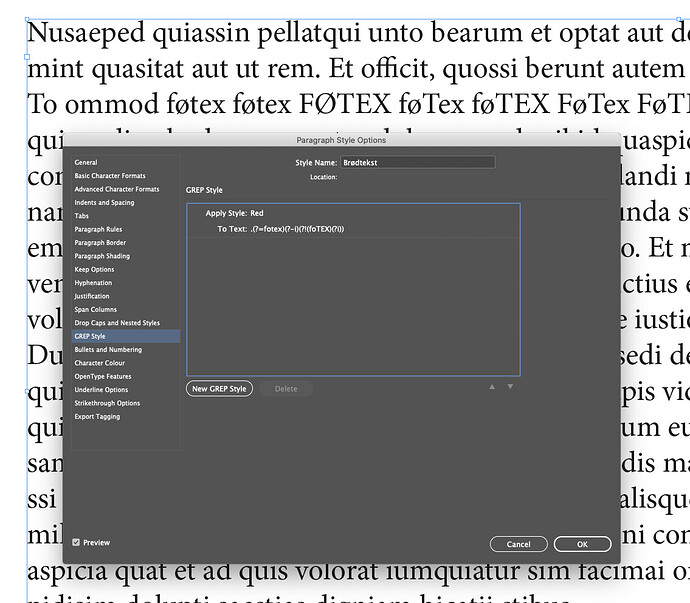 InDesign-*føTEX wrong red.indd @ 271% GPU Preview 2021-04-23 at 11.02.45