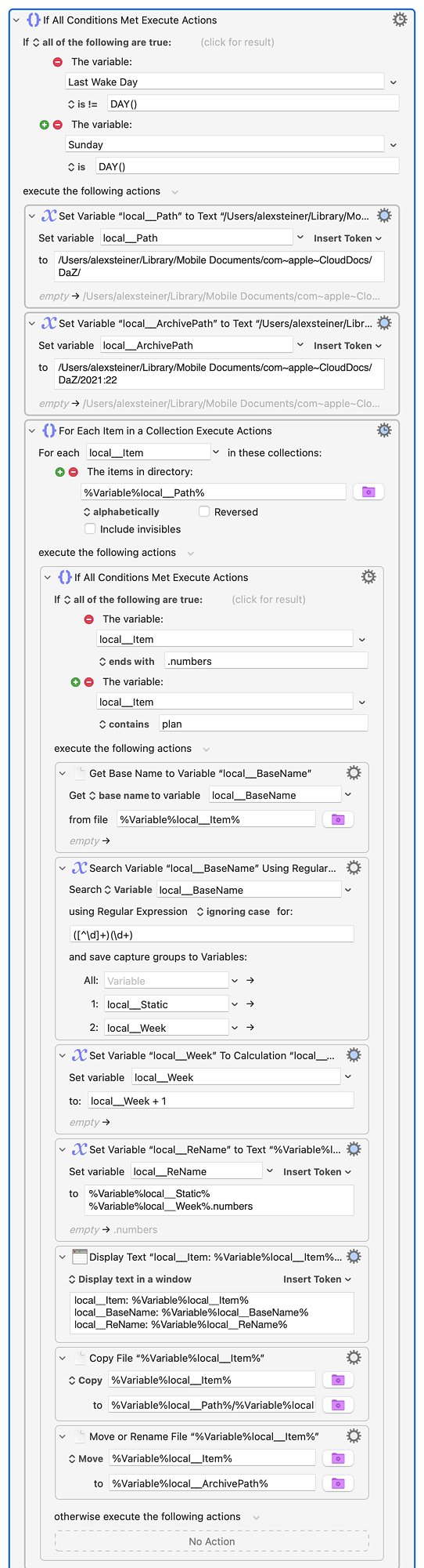 Keyboard Maestro Export