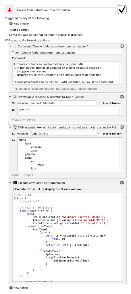 Create a nested folder structure based on a plain text outline - Macro ...