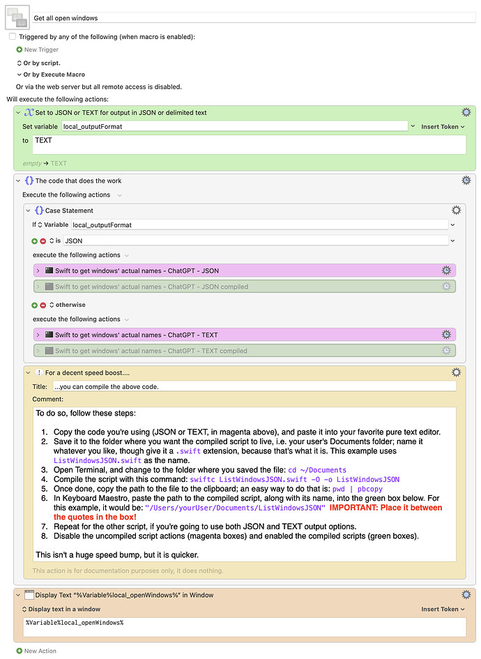 Keyboard Maestro Export