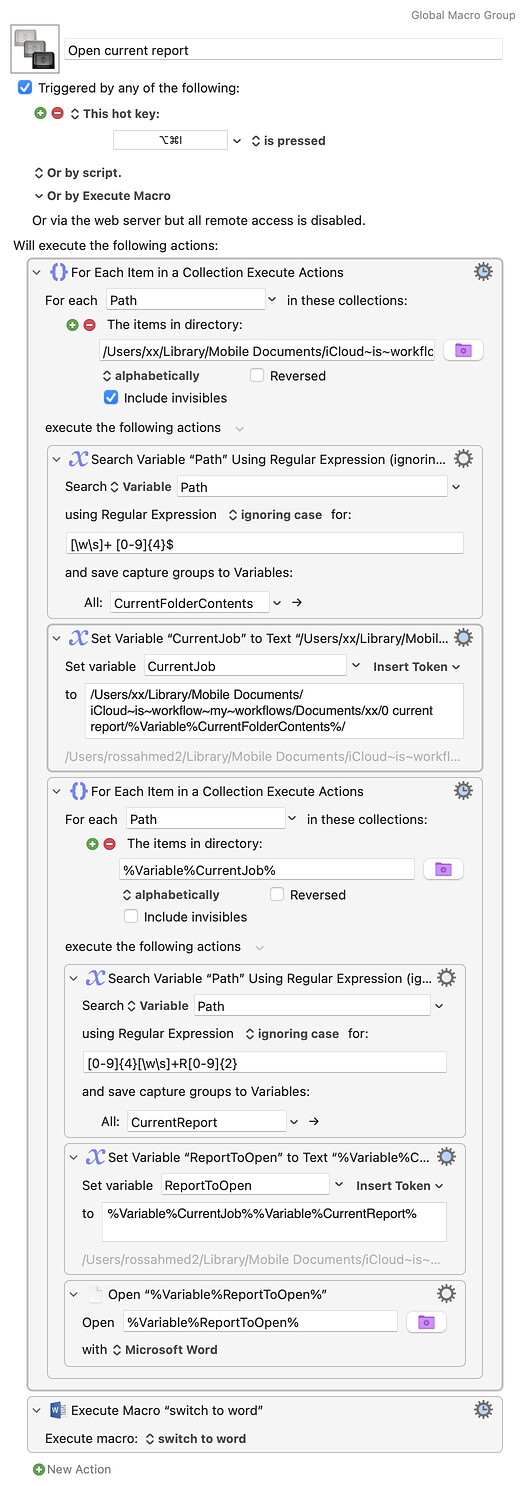 Keyboard Maestro Export