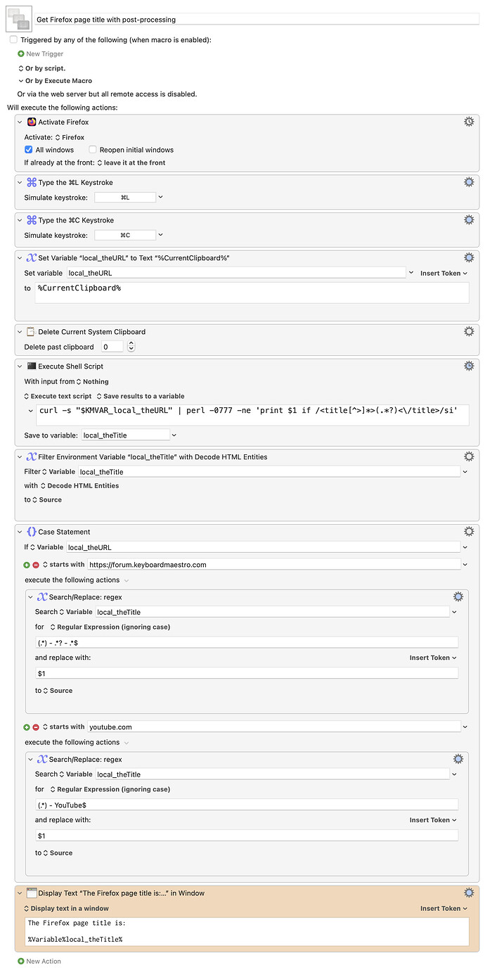 Keyboard Maestro Export