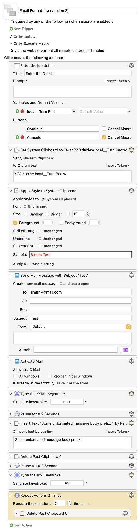 Keyboard Maestro Export