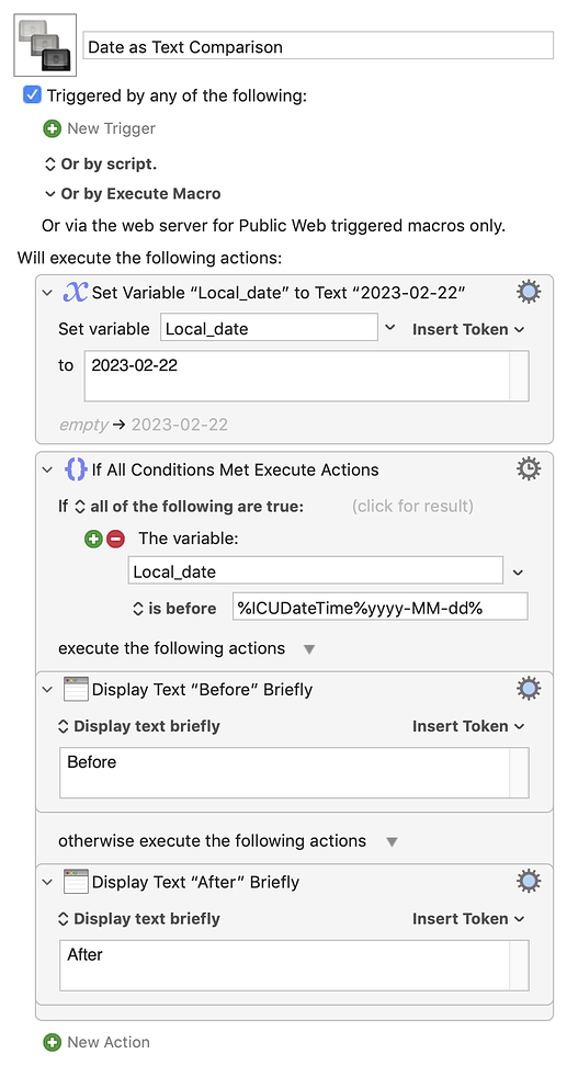 Date as Text Comparison