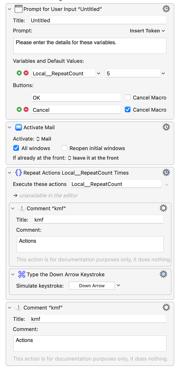 ScreenFloat Shot of Keyboard Maestro on 2025-10-23 at 08-15-07