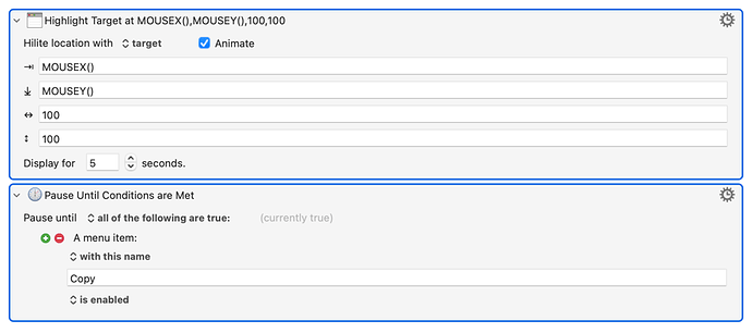 Keyboard Maestro Export