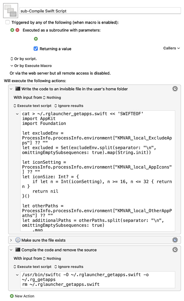 Keyboard Maestro Export