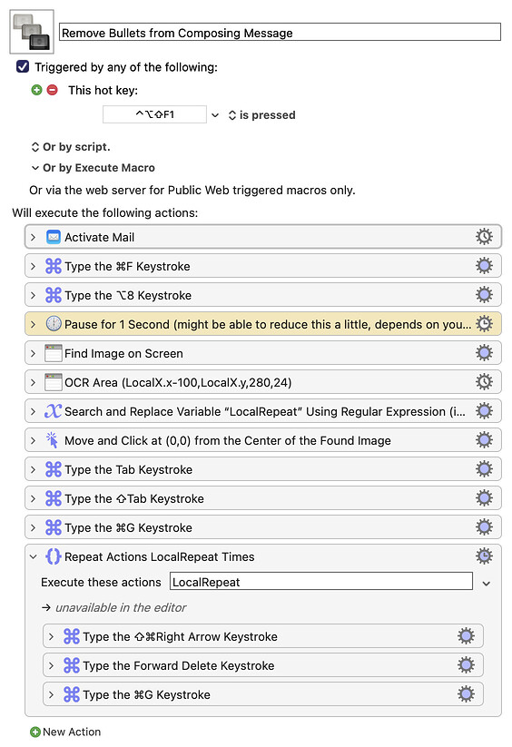 Keyboard Maestro Export