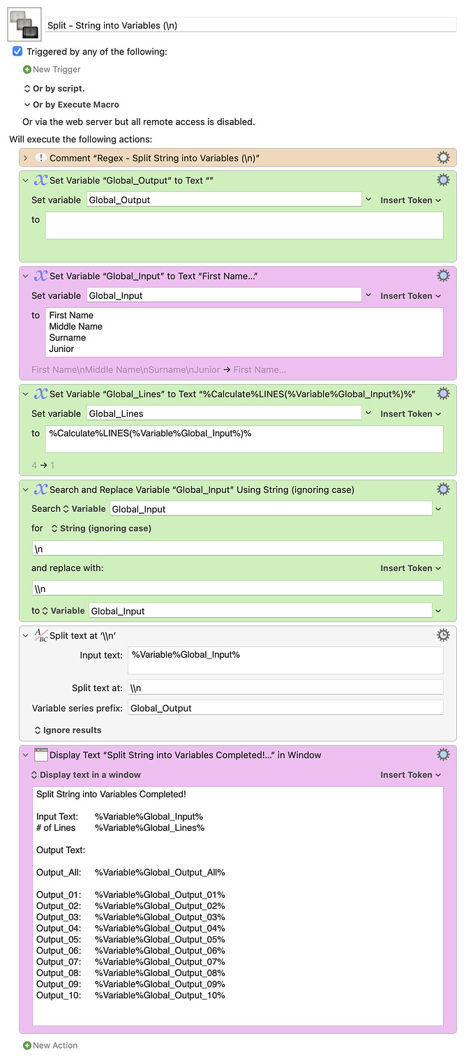 Keyboard Maestro Export