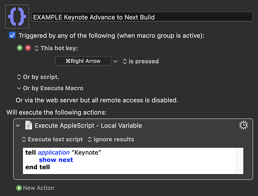 EXAMPLE Keynote Advance to Next Build