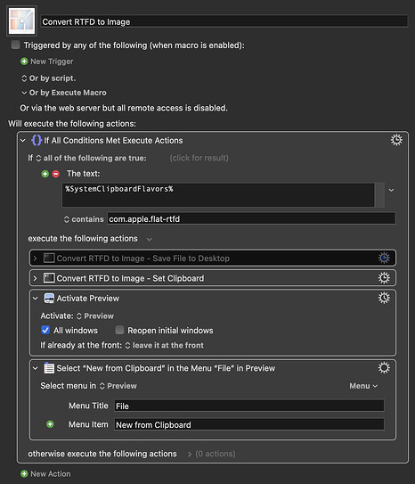 Keyboard Maestro Export