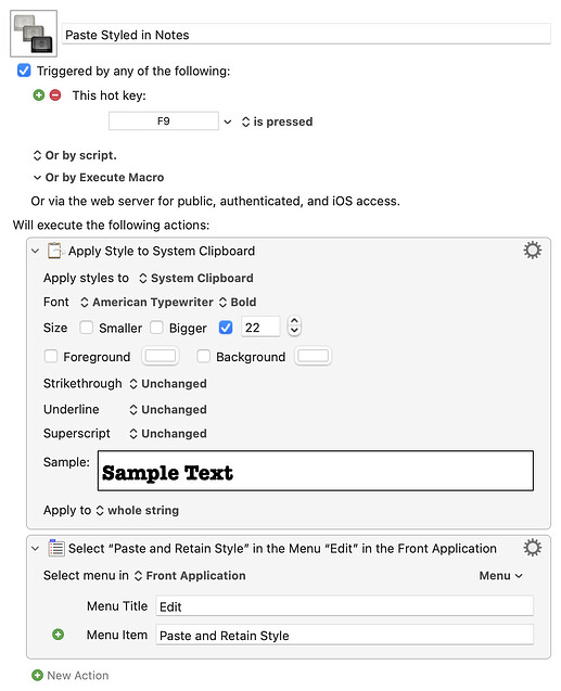 Paste Styled in Notes.kmmacros