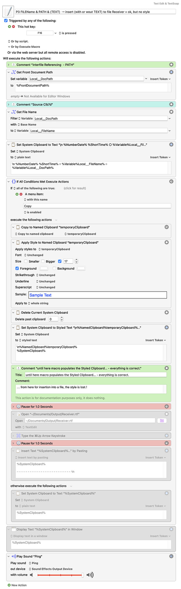 Keyboard Maestro Export