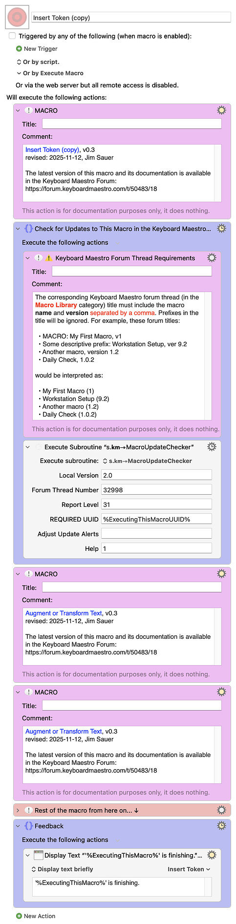 Keyboard Maestro Export
