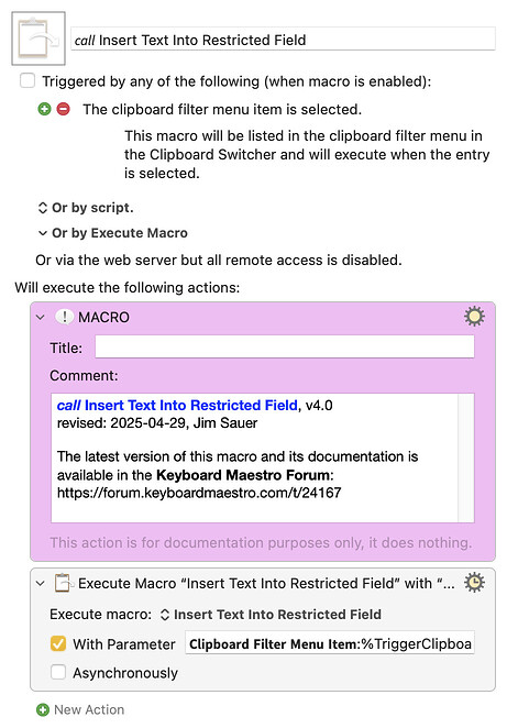 Keyboard Maestro Export