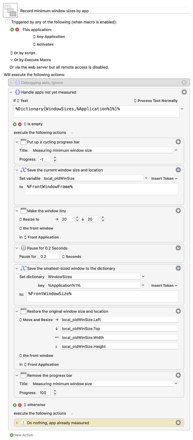 Keyboard Maestro Export