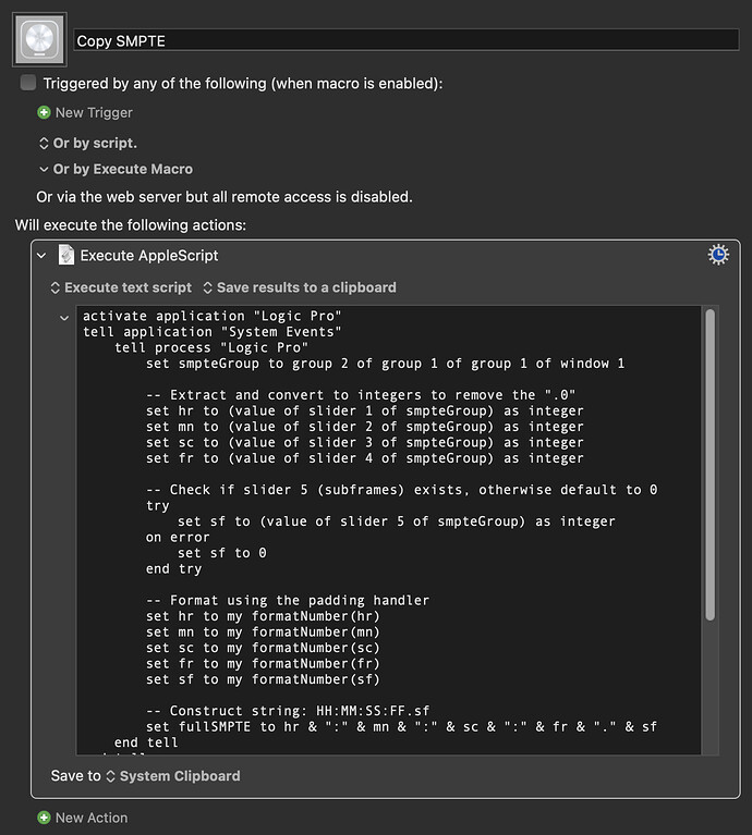 Keyboard Maestro Export