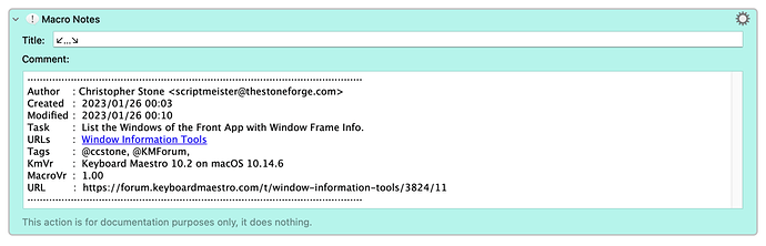 Keyboard Maestro Export