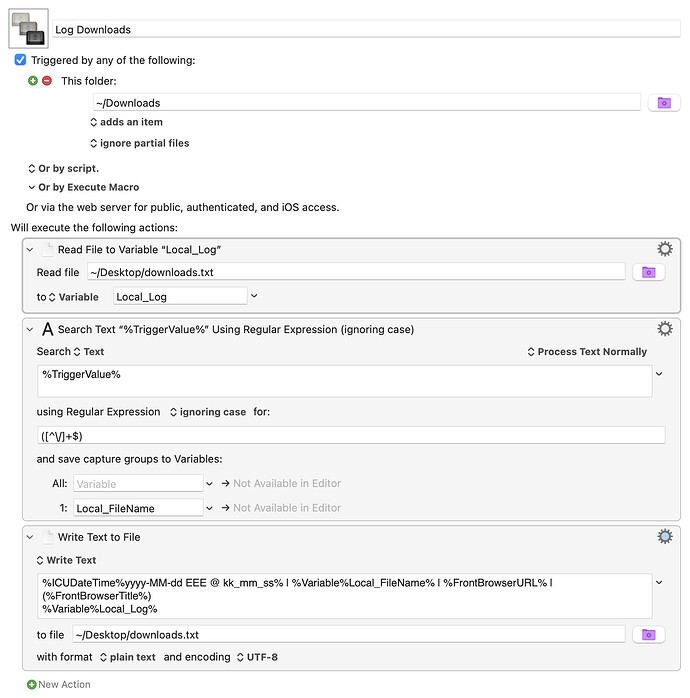Keyboard Maestro Export