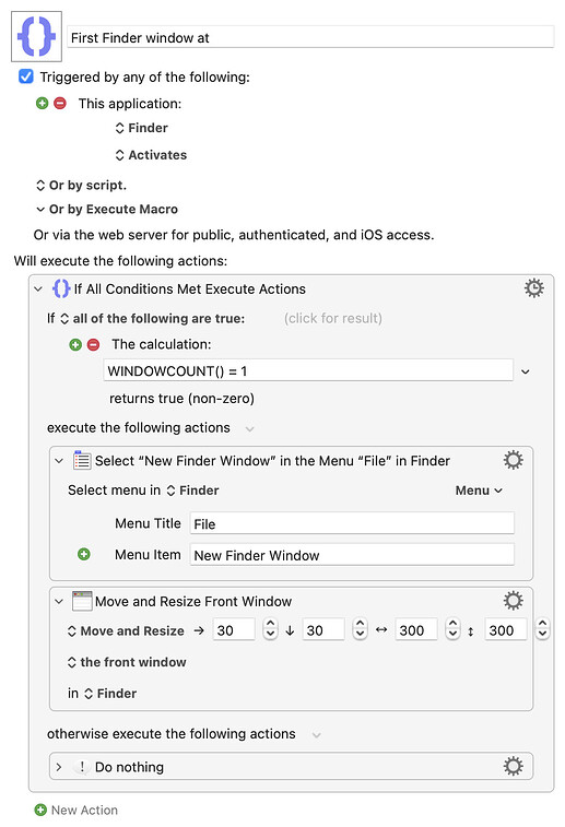 First Finder window at.kmmacros