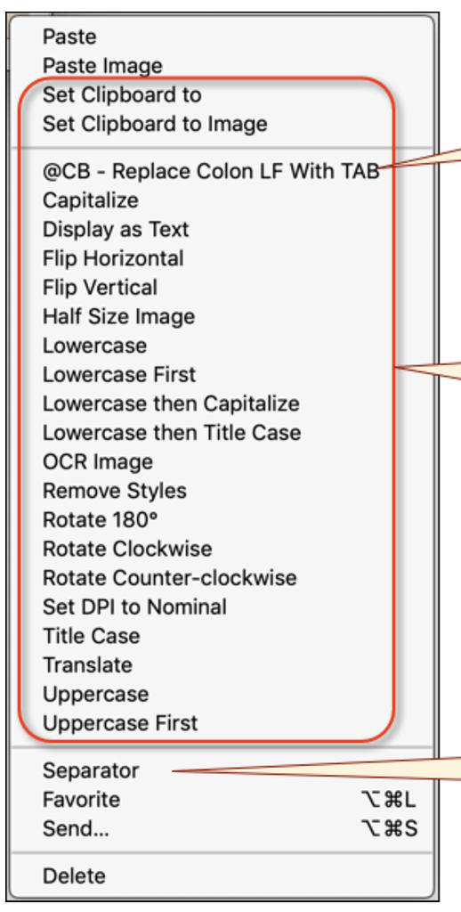 Clipboard History Switcher Translate item not displayed Questions