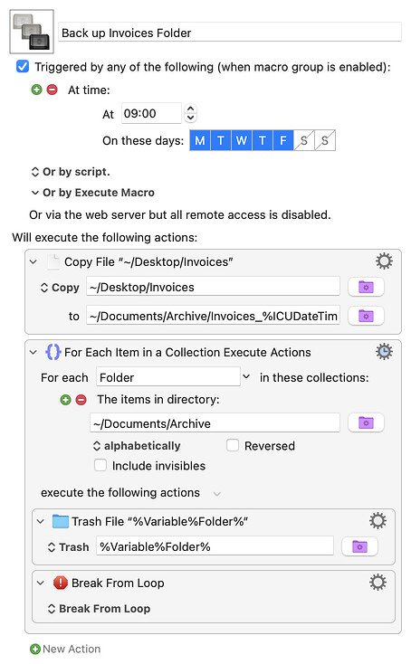Keyboard Maestro Export