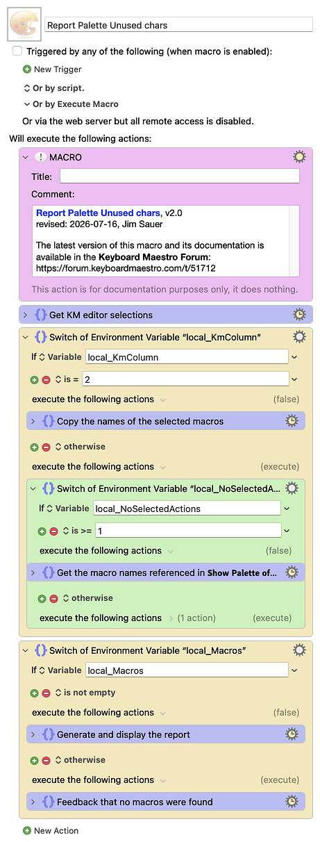 Keyboard Maestro Export