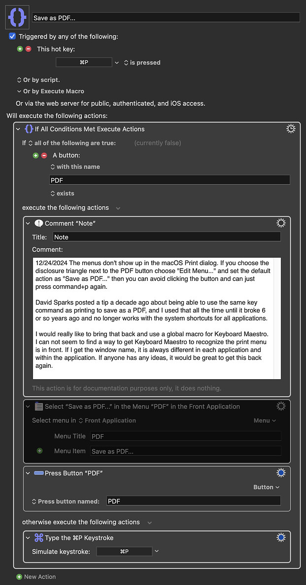 Keyboard Maestro Export