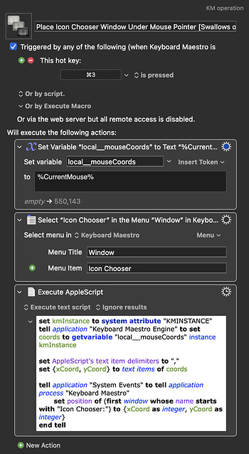 Keyboard Maestro Export