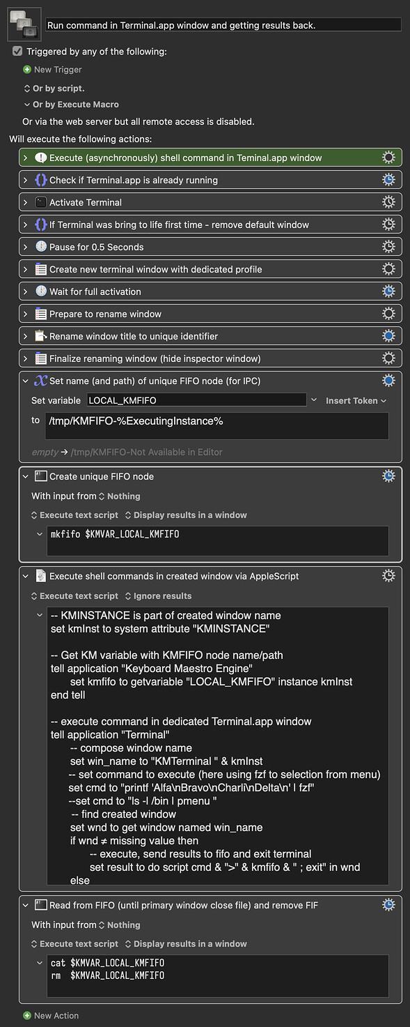 Keyboard Maestro Export