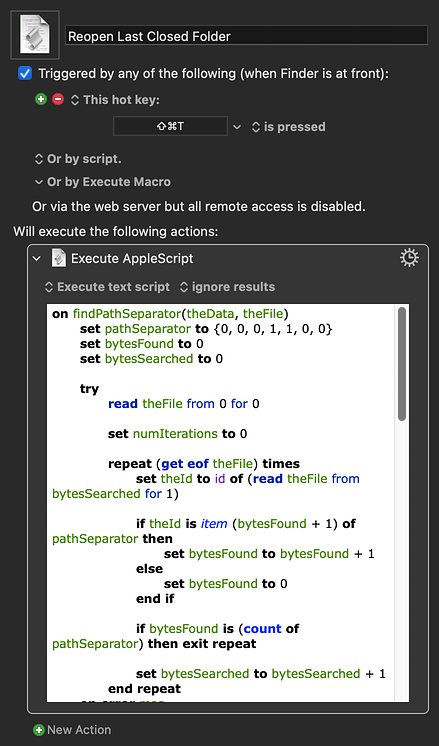 Keyboard Maestro Export